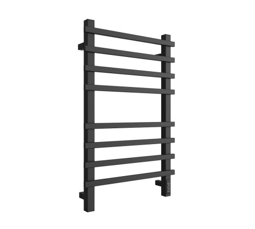 Полотенцесушитель электрический STOUT TECHNO quadro 80х50 см черный матовый SHQ-T2QQ-008050