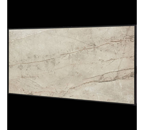 Отопительная панель STOUT GREY STONE SCT 120х60 см серый гранит / черный корпус SCT-00GB-012060