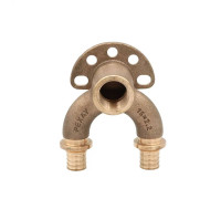 Угольник настенный проточный REHAU RAUTITAN RX+ 16/16-Rp 1/2 короткий 14564033001