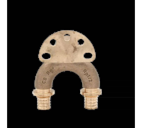 Угольник настенный проточный REHAU RAUTITAN RX+ 16/16-Rp 1/2 короткий 14564033001