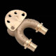 Угольник настенный проточный REHAU RAUTITAN RX+ 16/16-Rp 1/2 короткий 14564033001