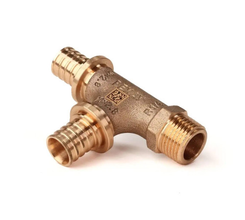 Тройник REHAU RAUTITAN RX+ с наружной резьбой 20-20-R 1/2 14564013001