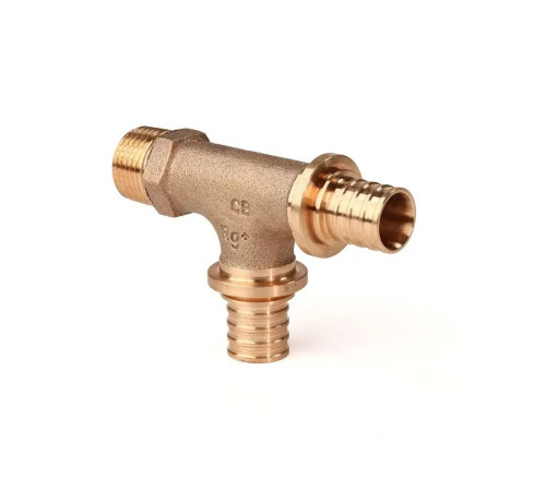 Тройник REHAU RAUTITAN RX+ с наружной резьбой 20-20-R 1/2 14564013001