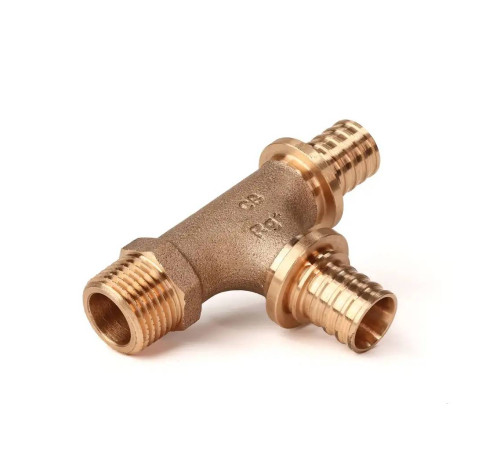 Тройник REHAU RAUTITAN RX+ с наружной резьбой 20-20-R 1/2 14564013001