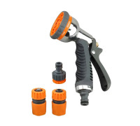 Набор для полива BELAMOS пистолет металлический коннекторы 1/2 и штуцер 7504