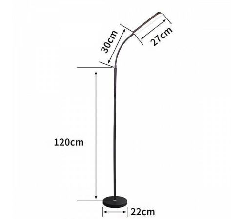 Торшер Reluce 00089 00089-0.6-01 BK
