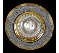 Встраиваемый светильник  01001-9.0-001AK MR16 SS+GD