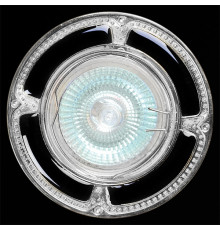 Встраиваемый светильник  01019-9.0-001AK MR16 BK+CR