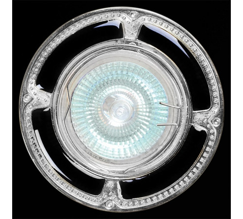 Встраиваемый светильник 01019-9.0-001AK MR16 BK+CR