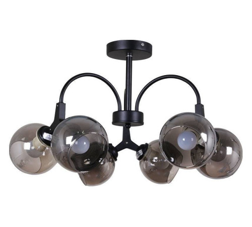Люстра на штанге Reluce 01268 01268-0.3-06 BK+CR
