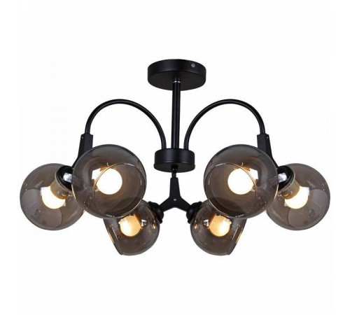 Люстра на штанге Reluce 01268 01268-0.3-06 BK+CR