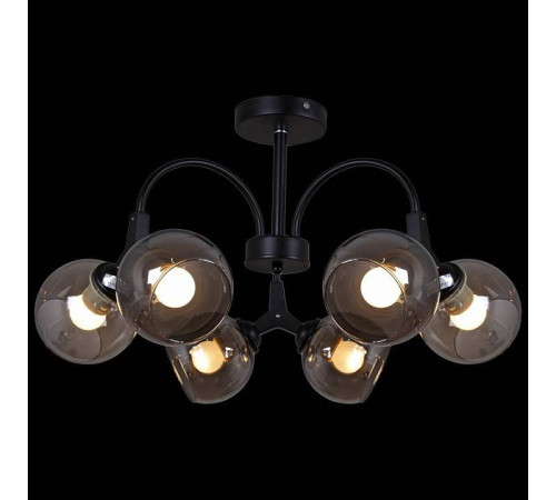 Люстра на штанге Reluce 01268 01268-0.3-06 BK+CR