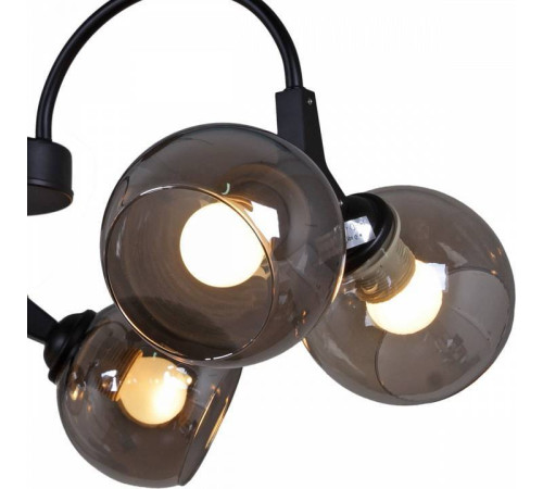 Люстра на штанге Reluce 01268 01268-0.3-06 BK+CR