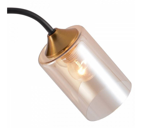 Накладной светильник Reluce 01608-1 01608-0.3-02 BK+BRASS