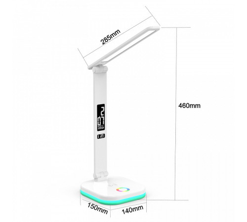 Настольная лампа офисная 01625-0.7-02 WHITE