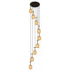 Подвесной светильник Reluce 02003-1 02003-0.9-09 AMBER
