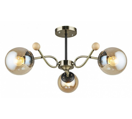 Люстра на штанге Reluce 02021 02021-0.3-03 AB+BK