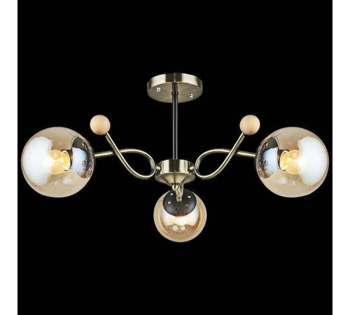 Люстра на штанге Reluce 02021 02021-0.3-03 AB+BK