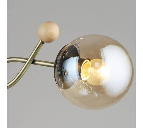 Люстра на штанге Reluce 02021 02021-0.3-03 AB+BK