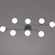 Потолочная люстра 03722 03722-0.3-08 GREY GX53