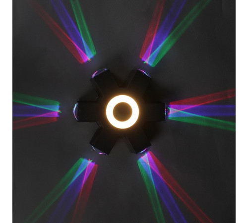 Накладной светильник 08231-9.2-007U LED4W+6*3W RGB BK