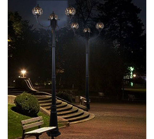 Фонарный столб Reluce 09018-0.7-003SL 2,2m BK