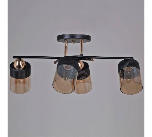 Люстра на штанге Reluce 09131 09131-3.3-04 FG+BK