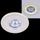 Встраиваемый светильник 09502-9.0-001MN MR16+LED3W WH/GD