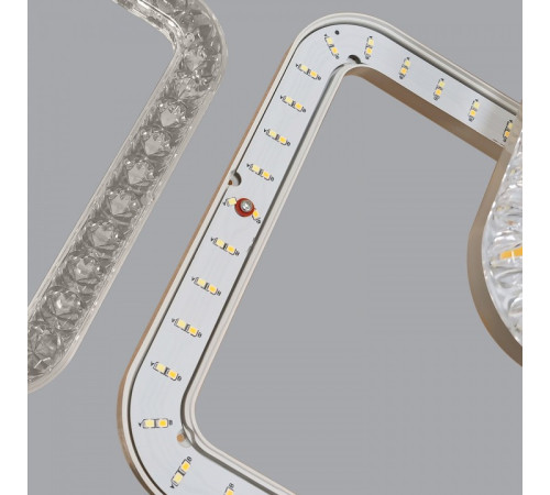 Потолочная люстра 09848-1 09848-0.3-4+4B WH