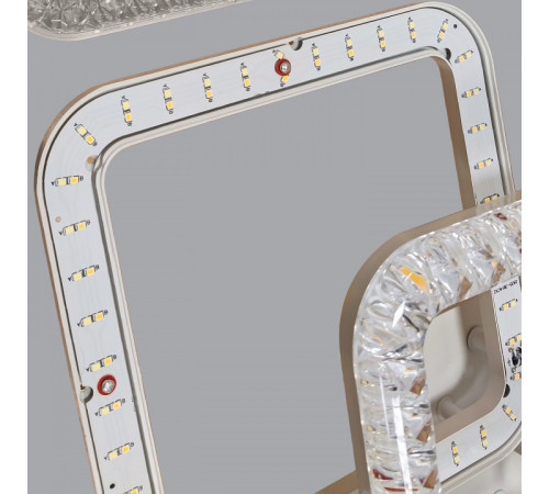 Потолочная люстра 09848-1 09848-0.3-4+4B WH