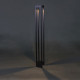 Наземный высокий светильник 09970-0.7-001U 1,0M LED7W BK RLOS