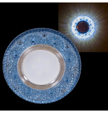 Встраиваемый светильник  11063-9.0-001LD MR16+LED3W BL