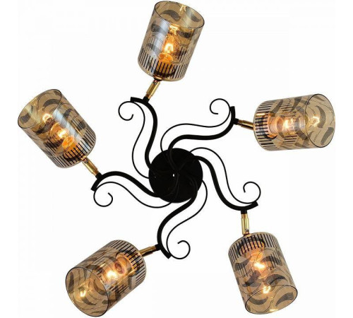 Потолочная люстра Reluce 11313 11313-0.3-05 BK+FGD