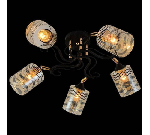 Потолочная люстра Reluce 11313 11313-0.3-05 BK+FGD