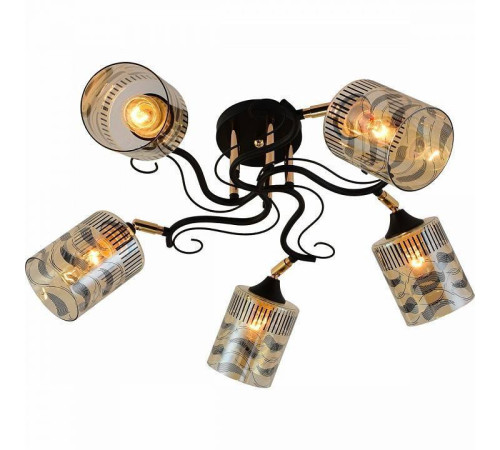 Потолочная люстра Reluce 11313 11313-0.3-05 BK+FGD