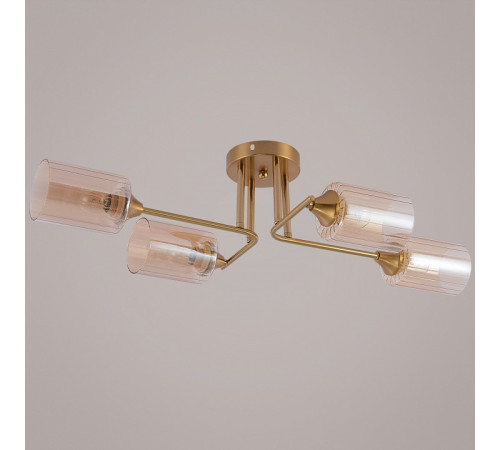 Люстра на штанге 19610-0.3-04 COPPER