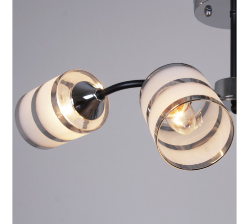 Люстра на штанге 45360-0.3-04 BK+CR