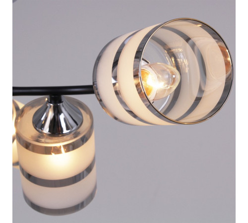 Люстра на штанге 45360-0.3-06 BK+CR