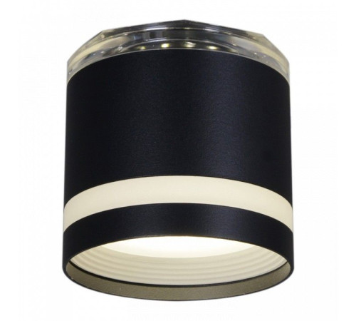 Накладной светильник 53001-9.5-001LD GX53+LED3W BK