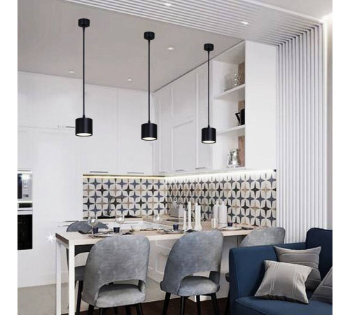 Подвесной светильник Reluce 53005 53005-0.9-001LD GX53 BK