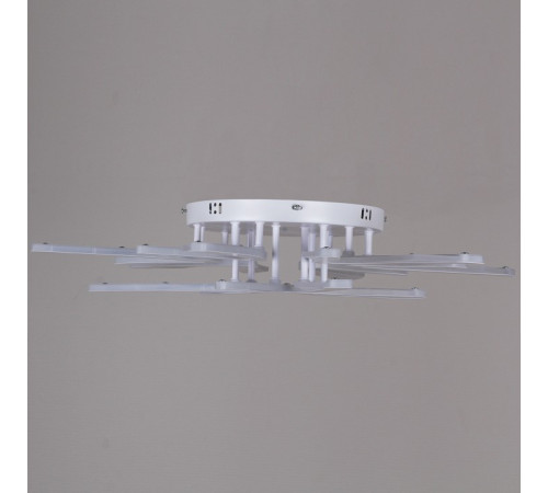 Люстра на штанге светодиодная Reluce 59090-0.3-6+3 WH