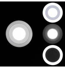 Встраиваемый светильник 70503-9.0-001TM LED3+2W WH/DL+DL (6500K+6500K)