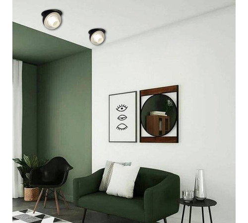 Встраиваемый светильник Reluce 84090 84090-9.0-001QR COB8W BK