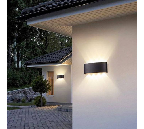 Накладной светильник Decker 86834-9.2-008KT LED 8x1 Вт черный 86834-9.2-008KT LED8*1W BK