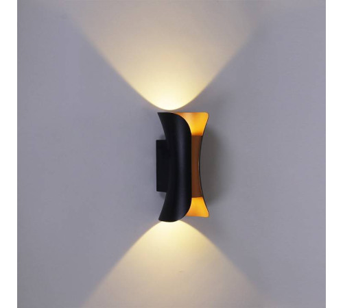 Накладной светильник 86852-9.2-002KT LED2*5W BK+GD