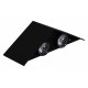 Накладной светильник Decker 86856-9.2-001KT LED 4 Вт черный 86856-9.2-001KT LED4W BK