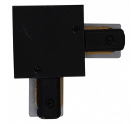 Соединитель угловой L-образный для треков встраиваемых Reluce  RL 06044 corner connector BK