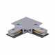 Соединитель угловой L-образный для треков встраиваемых Reluce RL 06044 corner connector WT