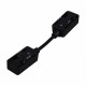 Соединитель гибкий для треков Reluce RL 06202 power corner/inner connector BK