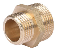 Ниппель HH TIEMME 3/4х1/2 латунный 1500012